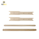10 X Full Depth Beekeeping Frames with Eyelets Wood Beehive FD Wooden Flat Pack Frame