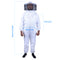 OZBEE Beekeeping Suit Standard Cotton With Round Head Veil