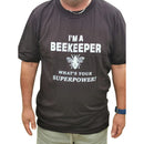 Men's T-Shirt Short Sleeve For Beekeepers "I'M A BEEKEEPER"
