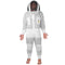 OZBEE Beekeeping Suit Premium 3 Layer Mesh Ultra Cool Ventilated Hoodie Veil Beekeeping Protective Gear