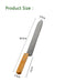 Stainless Steel Z-shaped Uncapping Knife for Honey Extraction & Cutting, Double-sided Sharp Beekeeping Tools