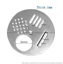 10Pcs Round Metal Beehive Box Door Entrance Gate Disc Stainless Steel Beekeeping Nest Equipment Prevent Anti-Escape Bees Tools