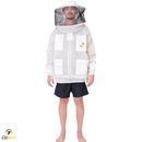 Beekeeping Bee Jacket 3 Layer Mesh Round Head Jacket Protective Equipment