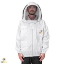 Beekeeping Bee Cotton Jacket With Hood Style Veil Protective Gear