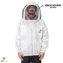 Beekeeping Bee Cotton Jacket With Hood Style Veil Protective Gear