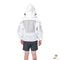 Beekeeping Bee Cotton Semi Ventilated Jacket With Hood Style Veil Protective Gear