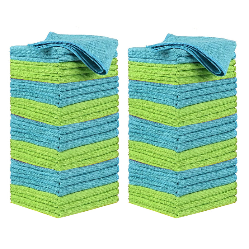 100 PCS  Assorted Microfibre Cloths Car Cleaning  Detailing Towels Washing Duster