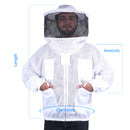 Beekeeping Bee Jacket 3 Layer Mesh Round Head Jacket Protective Equipment
