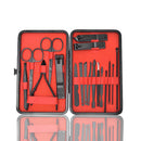 18PCS/Set Tools Manicure Pedicure Kit Stainless Steel Nail Grooming Clippers - Ozee beekeeping Supplies