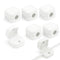 6 Pack Magnetic Cable Clips, Cord Organizer, Adhesive Desk Cable Management, Cab