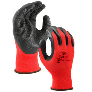 Work Gloves Latex Coated General Purpose Hand Protection Garden Mechanic