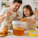 3kg, 2.2L Honey Buckets with Tamper Evident Seal Bucket with Lid – Food Grade Honey Container - Ozee beekeeping Supplies