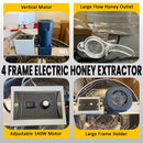 4 Frame Electric Honey Extractor Stainless Steel - Ozee beekeeping Supplies