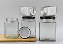 60 X Honey Glass Jar Square 380 ML - Ozee beekeeping Supplies