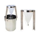Honey Filter Stand 25–70cm Adjustable – Beekeeping Honey Strainer & Filtering Stand