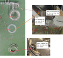 4 Frame Electric Honey Extractor Stainless Steel with Bottom Honey Gate