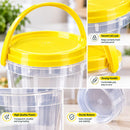 1KG Plastic Honey Bucket with Lid – Bulk Buy Honey Containers | Wholesale