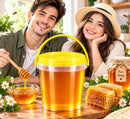 1KG (1000ml) Plastic Honey Bucket with Lid