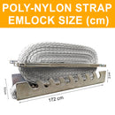 Beehive Poly Nylon Strapping 3M with Galvanised Emlock Buckle - Ozee beekeeping Supplies