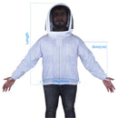 Beekeeping Cotton Jacket With Hood Style Veil Protective Gear - Ozee beekeeping Supplies