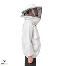 Beekeeping Bee Jacket 2 Layer Mesh Round Head Ultra Light Jacket Protective Equipment - Ozee beekeeping Supplies