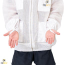 Beekeeping Bee Jacket 3 Layer Mesh Round Head Jacket Protective Equipment - Ozee beekeeping Supplies