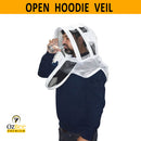 Beekeeping Half Body Hoodie Veil Protective Gear - Ozee beekeeping Supplies