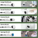 Cordless Electric Spin Scrubber Turbo Scrub Cleaning Brushes Chargeable Bathroom - Ozee beekeeping Supplies