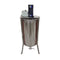4 Frame Electric Honey Extractor Stainless Steel with Bottom Honey Gate