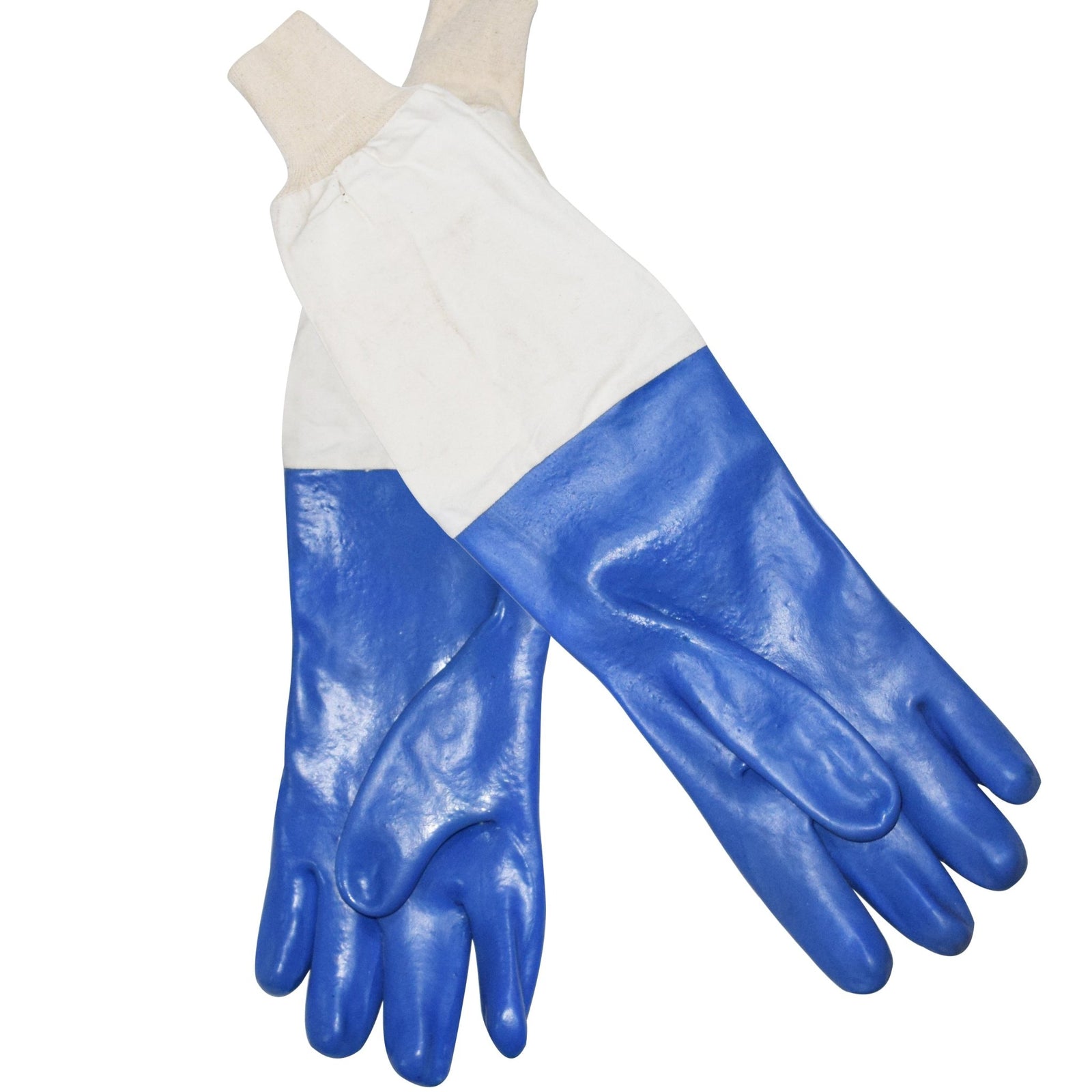 Rubber Gloves with Long Cotton Sleeves Protective Gloves AU – Ozee ...