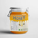 Honey Container Nutrition Information Labels – Square Stickers - Ozee beekeeping Supplies