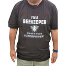 Men's T-Shirt Short Sleeve For Beekeepers "I'M A BEEKEEPER" - Ozee beekeeping Supplies