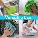 Microfiber Cleaning Cloth Car Cleaning Detailing Towels Washing Duster Sky Blue 100 Pcs - Ozee beekeeping Supplies