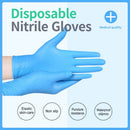 Nitrile Disposable Gloves – Blue | Powder - Free Medical Grade 1000 Pcs - Ozee beekeeping Supplies