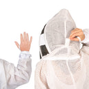 OZBEE Beekeeping Suit 3 Layer Mesh Ultra Cool Ventilated Hoodie Veil Beekeeping Protective Gear - Ozee beekeeping Supplies