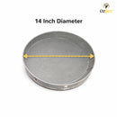 Stainless Steel Double-layer Bee Honey Sieve Filtration, Strainer Honey Harvesting Tool 14cm Large