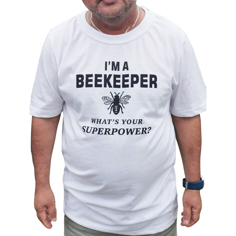 Men's T-Shirt Short Sleeve For Beekeepers