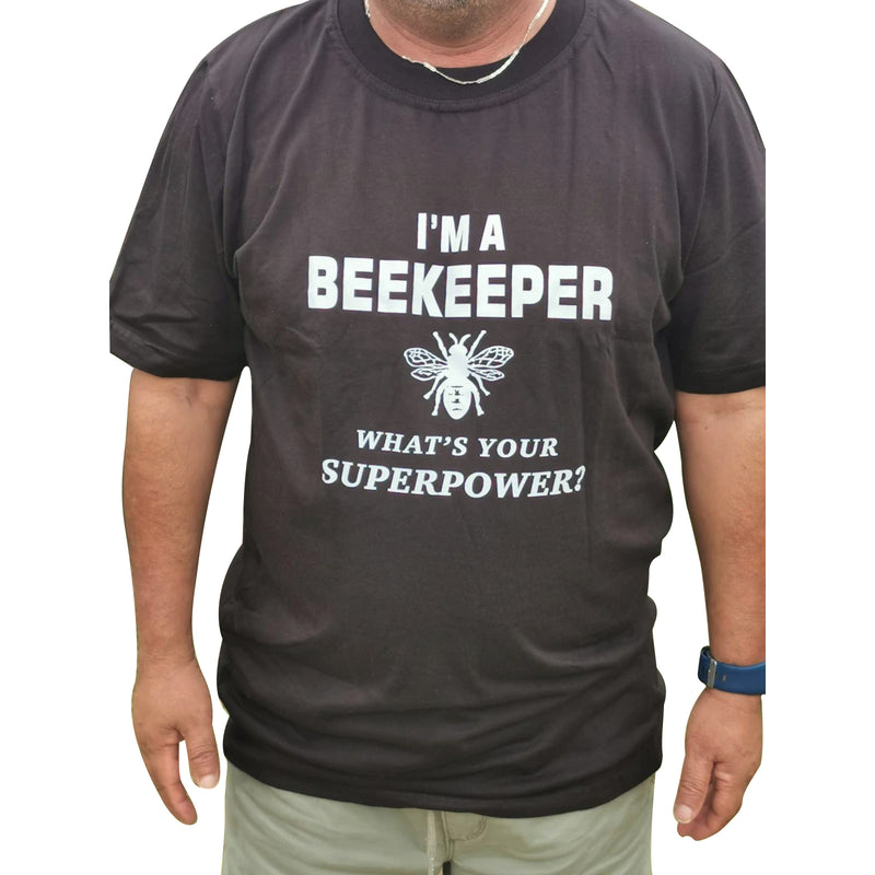 Men's T-Shirt Short Sleeve For Beekeepers