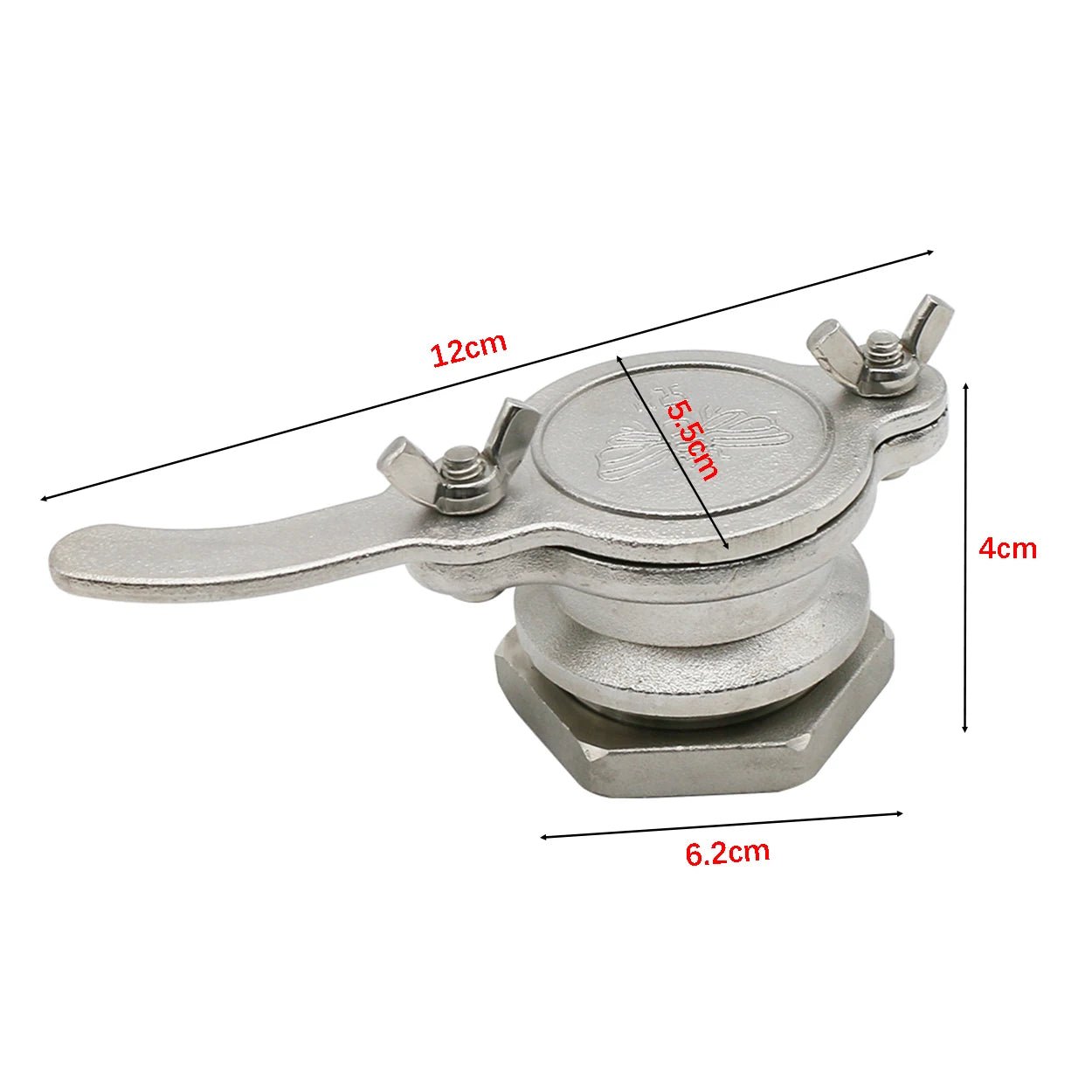 Stainless Steel Honey Gate Valve Tap | Beekeeping Equipment – Ozee ...