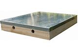 5X10 Frames Hive Lid Wooden with Ventilated Wholes