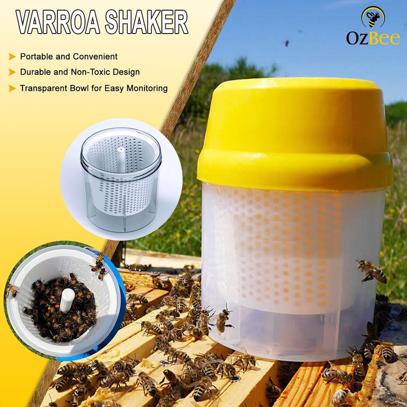 OZBEE Varroa mite test kit used for routine hive monitoring