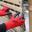 Work Gloves Latex Coated General Purpose Hand Protection Garden Mechanic - Ozee beekeeping Supplies