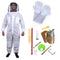 Beekeeping Starter Kit For Beekeepers With OZ Bee 3 Layer Mesh Ventilated Hoodie Style Suit Protective Gear