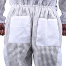 OZBEE Beekeeping Suit 3 Layer Mesh Ultra Cool Ventilated Round Head Beekeeping Protective Gear