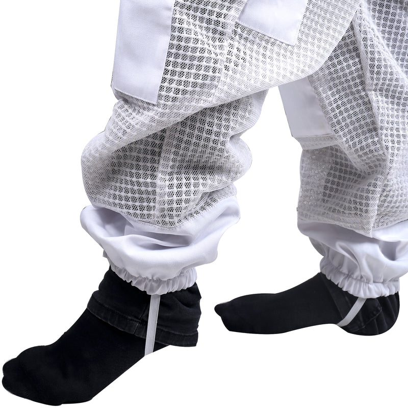 OZBEE Beekeeping Suit 3 Layer Mesh Ultra Cool Ventilated Hoodie Veil Beekeeping Protective Gear