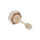 60 X Honey Glass Jar With Wooden Honey Spoon 380 ML / 220 ML - Ozee beekeeping Supplies