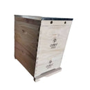 8 Frames Premium Double Beehive Kit NZ Pine Timber - Flat Pack Boxes, OZBEE Premium Beehive - Ozee beekeeping Supplies