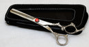 Supreme Quality Stainless Steel Thinning Scissor with Antique Carved Handle 7"