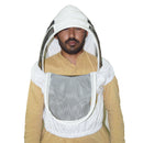 Beekeeping Bee Cotton Half Body Open Hoodie Style Veil Protective Gear - Ozee beekeeping Supplies