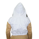 Beekeeping Bee Cotton Half Body Open Hoodie Style Veil Protective Gear - Ozee beekeeping Supplies